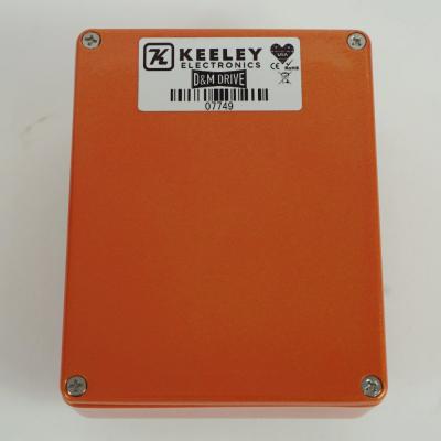 【中古】 keeley D&M Drive オーバードライブ ブースター ギターエフェクター 底面