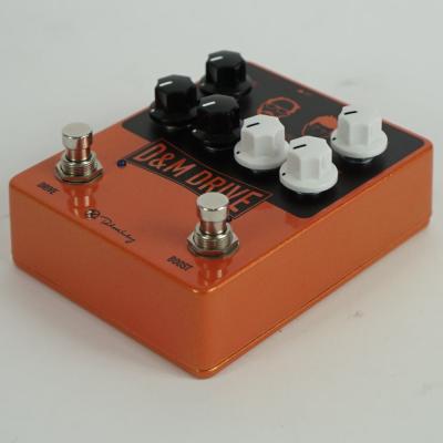 【中古】 keeley D&M Drive オーバードライブ ブースター ギターエフェクター 全体