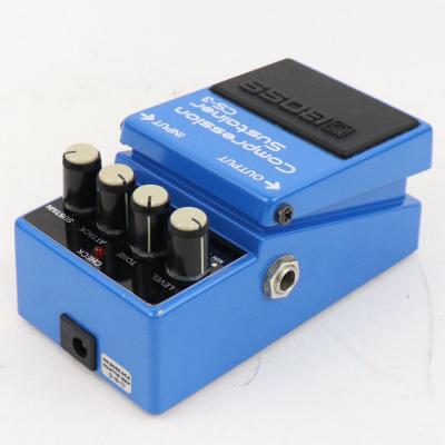 【中古】 コンプレッサー エフェクター BOSS CS-3 Compression Sustainer Made in Japan ギターエフェクター 全体