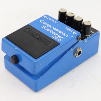 【中古】 コンプレッサー エフェクター BOSS CS-3 Compression Sustainer Made in Japan ギターエフェクター 全体