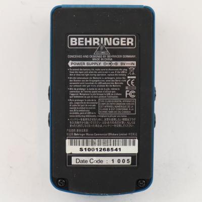 【中古】 リバーブ エフェクター BEHRINGER RV600 ギターエフェクター 底面