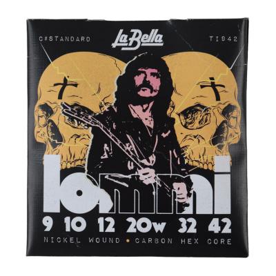 La Bella ラベラ TI942 Tony Iommi Signature Electric Guitar Strings C# Tuning 9-42 エレキギター弦