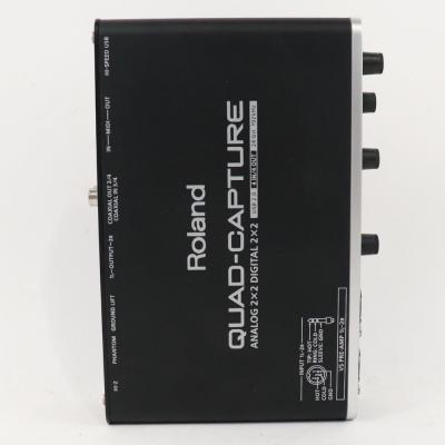 【中古】 USBオーディオインターフェース ローランド ROLAND UA-55 QUAD-CAPTURE オーディオインターフェイス 上面