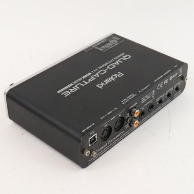 【中古】 USBオーディオインターフェース ローランド ROLAND UA-55 QUAD-CAPTURE オーディオインターフェイス 全体