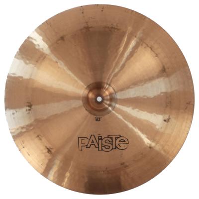 【中古】 PAISTE パイステ 2002 CHINA TYPE 18インチ 黒ロゴ BLACK LABEL Vintage 1970年代 チャイナシンバル