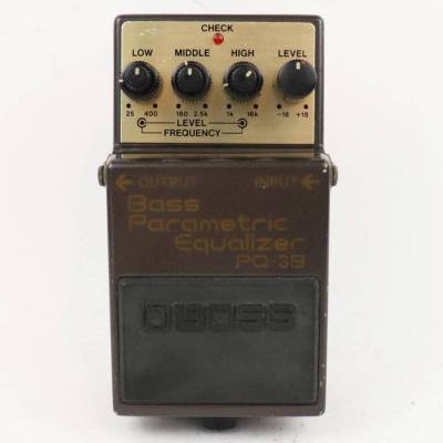 【中古】ベース パラメトリックイコライザー エフェクター BOSS PQ-3B Bass Parametric Equalizer ボス パライコ ベースエフェクター