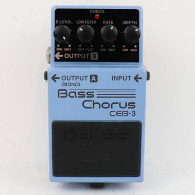 【中古】ベースコーラス エフェクター BOSS CEB-3 Bass Chorus ベースエフェクター 正面