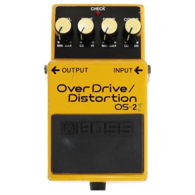 【中古】オーバードライブ ディストーション エフェクター BOSS OS-2 OverDrive Distortion ギターエフェクター