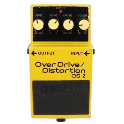 【中古】オーバードライブ ディストーション エフェクター BOSS OS-2 OverDrive Distortion ギターエフェクター