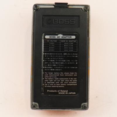 【中古】 ディストーション エフェクター BOSS DS-1 Distortion Made in Japan Silver Screw 銀ネジ ギターエフェクター 裏面画像