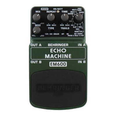 【中古】 エフェクター BEHRINGER EM600 ECHO MACHINE エコーマシン ディレイ ベリンガー 正面