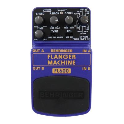 【中古】 エフェクター BEHRINGER FL600 FLANGER MACHINE フランジャーマシン ベリンガー 正面