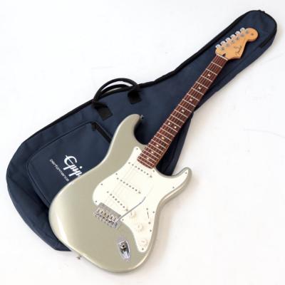 【中古】 Fender フェンダー Player Stratocaster PF SILVER 2022年製 エレキギター ケース、本体