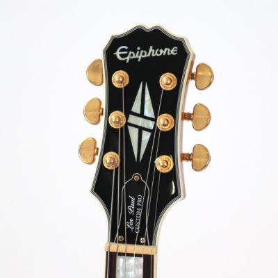 【中古】 Epiphone エピフォン Les Paul Custom PRO KOA 2017年製 レスポールカスタム エレキギター ヘッド