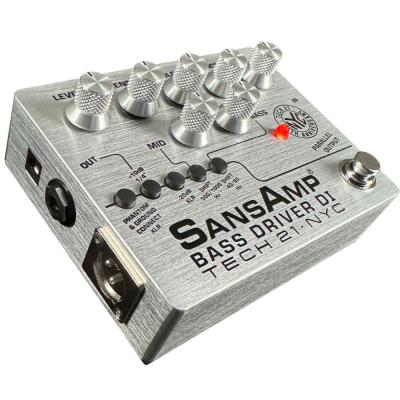 TECH21 SansAmp BASS DRIVER DI V2 30th Anniversary Model ベース用DI プリアンプ 左サイド