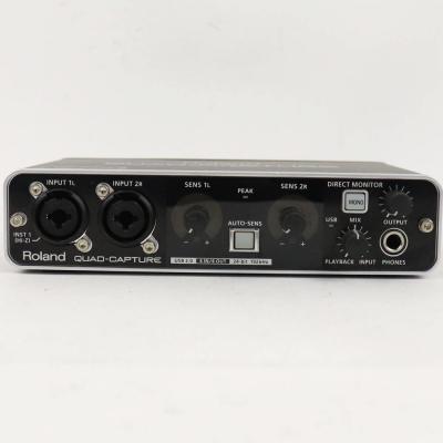 【中古】 USBオーディオインターフェース ローランド ROLAND UA-55 QUAD-CAPTURE オーディオインターフェイス コントロール画像