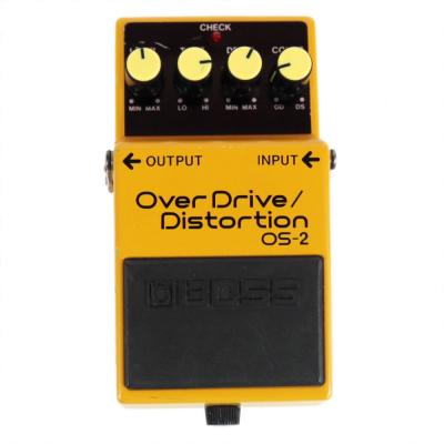 【中古】オーバードライブ ディストーション エフェクター BOSS OS-2 OverDrive Distortion ギターエフェクター