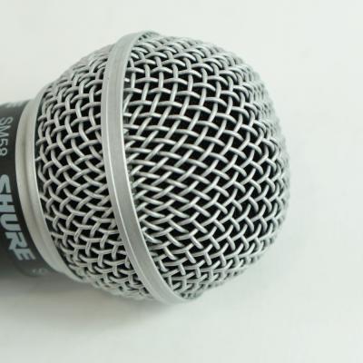 【中古】 マイク シュアー SHURE SM58SE スイッチ付き ダイナミックマイク シュア ゴッパ グリル凹み画像