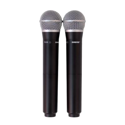 【中古】 SHURE SVX288 PG58 デュアルボーカルワイヤレスシステム 送信機・トランスミッター