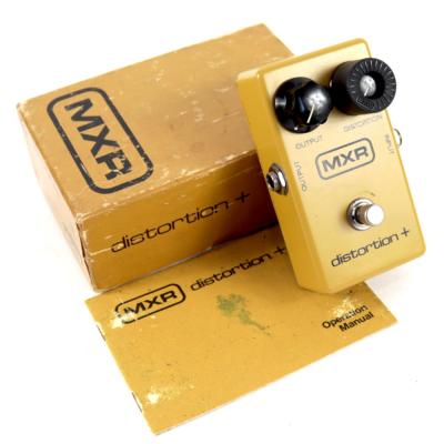 【中古】 MXR DISTORTION+ Block Logo 1981年 ギターエフェクター