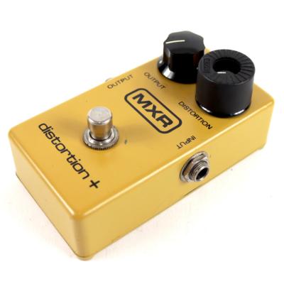 【中古】 MXR DISTORTION+ Block Logo 1981年 ギターエフェクター 右サイド