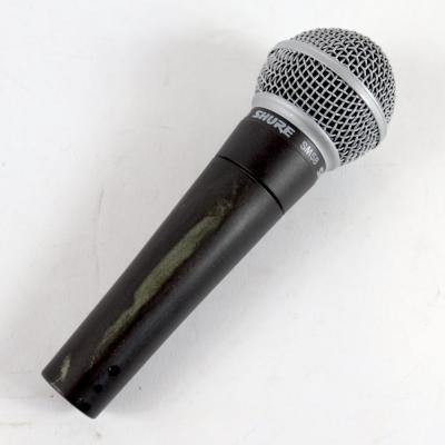 【中古】 マイク ダイナミックマイク ボーカル用 SHURE SM58 シュアー 58 ゴッパ シュア 全体