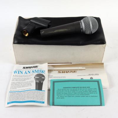 【中古】 マイク ダイナミックマイク ボーカル用 SHURE SM58 シュアー 58 ゴッパ シュア 付属品