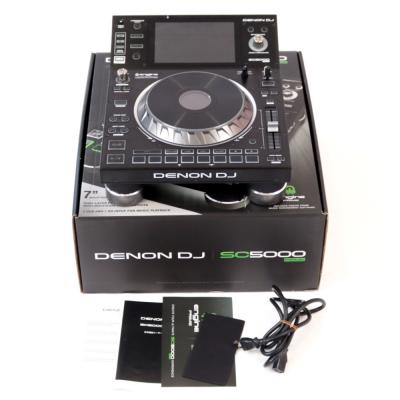 【中古】 DJプレイヤー DENON DJ SC5000 PRIME DJメディアプレイヤー SDカード USBメモリー対応 7インチディスプレイ デノン 元箱、付属品