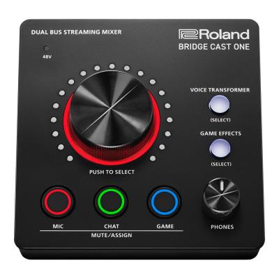 ゲーミングミキサー ローランド ROLAND BRC-ONE BRIDGE CAST ONE ブリッジキャストワン 正面