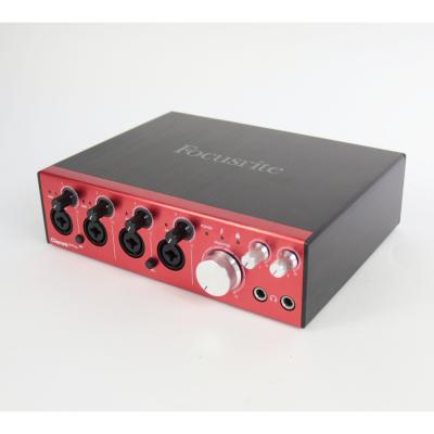 【中古】 Thunderboltオーディオインターフェース フォーカスライト FOCUSRITE Clarett 4Pre 18-in 8-out サンダーボルトオーディオインターフェース アングル画像