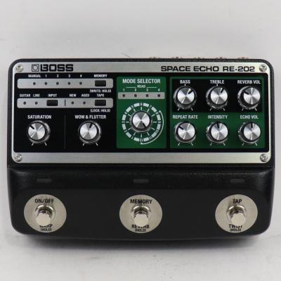 【中古】 BOSS RE-202 Space Echo スペースエコー エコー ディレイ リバーブ ギターエフェクター 正面