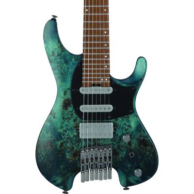 IBANEZ アイバニーズ Q547PB-COL Q (QUEST) Series Headless Poplar Burl Top w/Pickguard 7弦エレキギター ヘッドレス ボディトップ画像