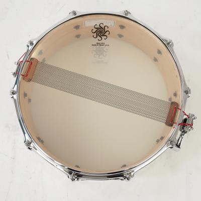 【アウトレット】 スネア SAKAE OSAKA HERITAGE SD1455MA/M-DRY Maple Snare Mighty Halo ソフトケース付き Destroyer スネアサイド画像