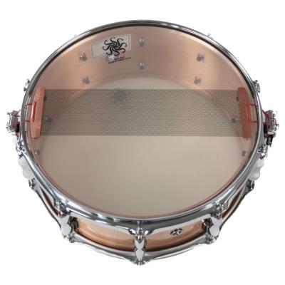 【アウトレット】 スネア SAKAE OSAKA HERITAGE SDM1455PBJ JAPAN CUSTOM PHOSPHOR BRONZE ジャパンカスタム ブロンズスネア 本体画像 裏