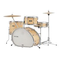 【アウトレット】 ドラムセット VOX TELSTAR MAPLE ビンテージVOXドラムの復刻版 スネアスタンド キックペダル ハイハットスタンド付き