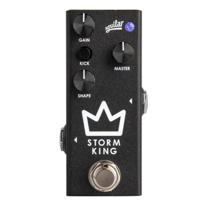 【アウトレット】 AGUILAR STORM KING ディストーション ファズ ベース用エフェクター 正面画像