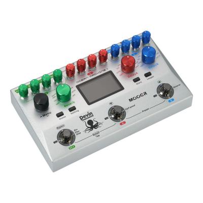 Mooer ムーアー Ocean Machine II マルチエフェクター 斜めアングル画像