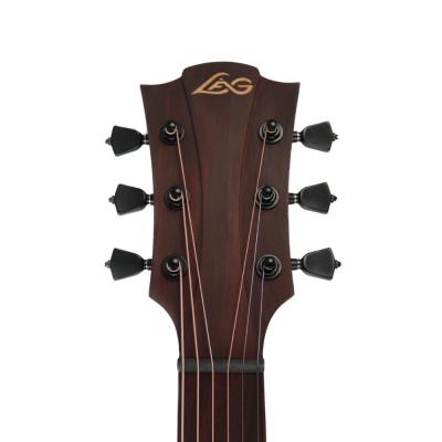 【アウトレット】 LAG GUITARS T118ASCE-BLK エレクトリックアコースティックギター ヘッド画像