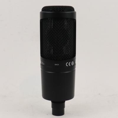 【中古】 コンデンサーマイク AUDIO-TECHNICA AT2020 オーディオテクニカ オーテク 全体