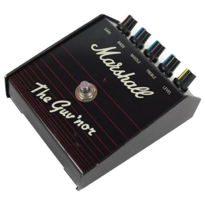 【中古】 オーバードライブ エフェクター MARSHALL マーシャル The Guv’nor FP-01 ギターエフェクター 本体画像 斜め 2