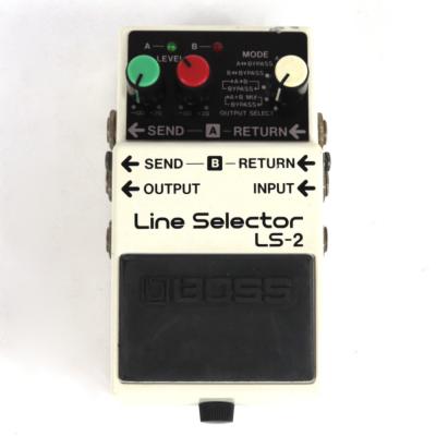 【中古】 ラインセレクター エフェクター BOSS LS-2 Line Selector ギター ベースエフェクター