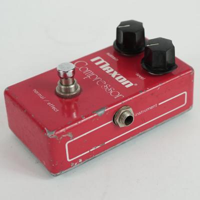 【中古】コンプレッサー エフェクター MAXON Compressor ギターエフェクター 全体