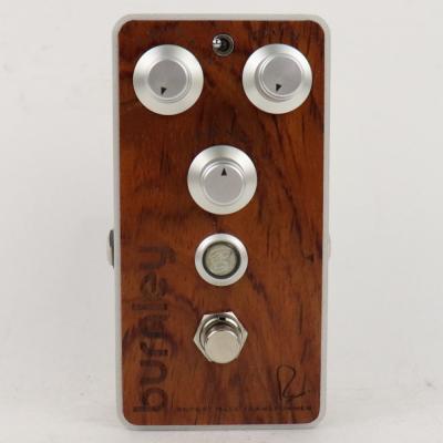 【中古】 Bogner burnley  RUPERT NEVE DESIGNS DISTORTION Bubinga exotic hardwood top panel ギターエフェクター 正面