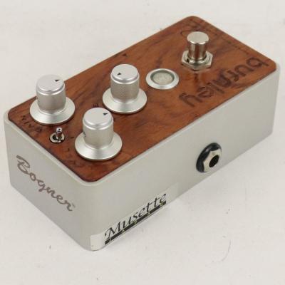 【中古】 Bogner burnley  RUPERT NEVE DESIGNS DISTORTION Bubinga exotic hardwood top panel ギターエフェクター 全体