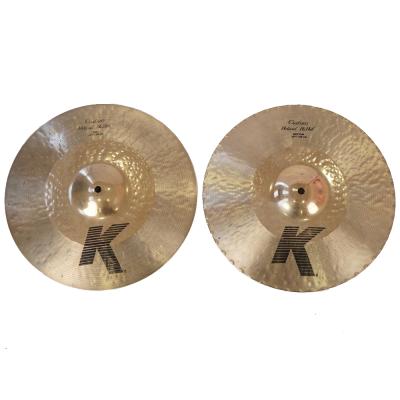 【中古】Zildjian ジルジャン 14 1/4インチ K CUSTOM HYBRID HIHATS PAIR ハイハットシンバル ペア