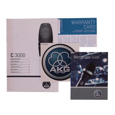 【中古】 マイク AKG C3000 コンデンサーマイク アーカーゲー  アカゲ 付属品