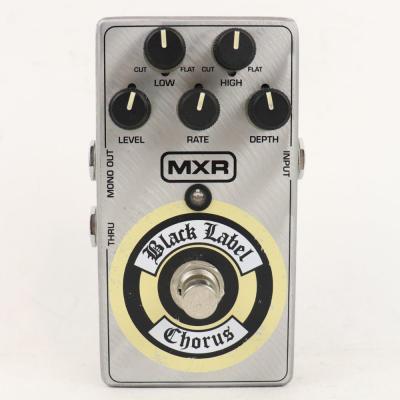 【中古】 コーラス エフェクター MXR ZW38 Black Label Chorus ザックワイルド ギターエフェクター 正面