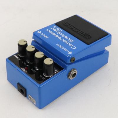 【中古】 コンプレッサー エフェクター BOSS CS-3 Compression Sustainer ギターエフェクター 全体