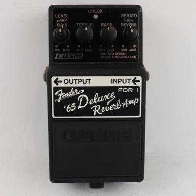 【中古】 BOSS FDR-1 Deluxe Reverb オーバードライブ ギターエフェクター 正面