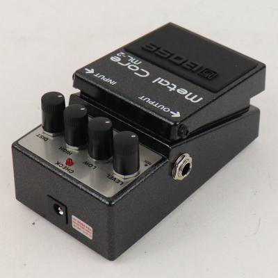 【中古】メタルコア エフェクター BOSS ML-2 Metal Core ハイゲイン ディストーション エフェクター 全体